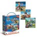 Пазл DoDo 3 в 1 Paw Patrol. Готові до роботи (200579)