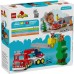 Конструктор LEGO DUPLO Town Пожежна машина зі шлангом і пожежником (10473)