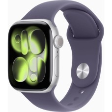 Смарт-годинник Apple Watch Series 11 GPS 42mm Silver Aluminium Case with Purple Fog Sport Band - S/M (MEU64RK/A)