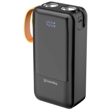 Батарея універсальна ColorWay 30 000 mAh PowerHub PD/22.5W, QC/4.0, Black (CW-PB300LP07BK)