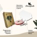 Пазл Ukropchik дерев'яний Тропічний Слон size - M в коробці з набором-рамкою (Tropical Elephant A4)