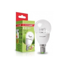 Лампочка Eurolamp G45 прозрачная 5W E14 3000K (LED-G45-05143(D)clear)