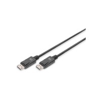 Кабель мультимедійний DisplayPort to DisplayPort 3.0m UHD 4K M/M Black Digitus (AK-340100-030-S)