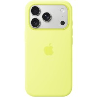 Чохол до мобільного телефона Apple Silicone iPhone 17 Pro Neon Yellow Model A3559 (MGFF4ZM/A)