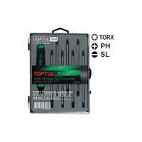 Набір викруток Toptul для точних робіт 14 в 1 (T5-T20,PH,SL) (GAAW0804)