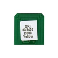 Чип для картриджа OKI C3300/3400/3600 (2.5K) Cyan BASF (WWMID-71125)
