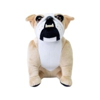 М'яка іграшка WP Merchandise собака бульдог Коржик 20 см (FWPADMDOG22BG0000)