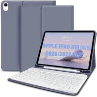 Чохол до планшета BeCover Keyboard Apple iPad Air (4/5) 2020/2022 10.9" Purple (711148)