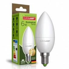 Лампочка Eurolamp LED CL 6W E14 3000K 220V (LED-CL-06143(P))