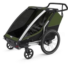 Коляска Thule Chariot Cab Double (Cypress Green) (TH 10204021)