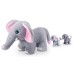 Інтерактивна іграшка Pets & Robo Alive Mama & Baby Surprise S1 Мама слониха з сюрпризом (9570)