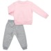 Набір дитячого одягу Breeze з кроликом (11406-80G-pink)