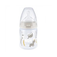 Пляшечка для годування Nuk First Choice Plus Сафарі 150 мл Бежева (3952400)