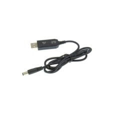 Кабель живлення USB to DC 5.5x2.1mm 12V 1.0m Dynamode (DM-USB-DC-5.5x2.1-12V)