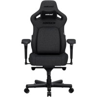 Крісло ігрове Anda Seat Kaiser 4 Linen Fabric Size L Dark Gray (AD12YDDC-L-20-GB-CF)