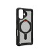 Чохол до мобільного телефона UAG iPhone 17 Plasma XTE MagSafe Black/Pop Orange (114526114097)