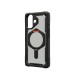 Чохол до мобільного телефона UAG iPhone 17 Plasma XTE MagSafe Black/Pop Orange (114526114097)
