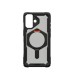 Чохол до мобільного телефона UAG iPhone 17 Plasma XTE MagSafe Black/Pop Orange (114526114097)