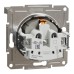 Розетка Schneider Electric ASFORA з кришкою, бронза (EPH3100169)