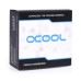 Фітинг для СРО Alphacool Eiszapfen 8mm off set fitting rotatable - black (17604)