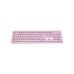 Клавіатура Canyon HKB-W01 Silent Wireless UA Pink (CNS-HKBW01P)