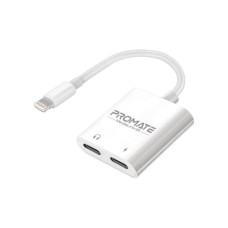 Адаптер Lightning to Lightning 12W + Lightning audio Promate (medialink-i2i)