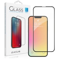 Скло захисне ACCLAB Full Glue ESD Apple Iphone 13/13 Pro Black (1283126542527)