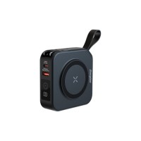 Батарея універсальна Energizer Magnetic Wireless 10000mAh 20W PD, AC зарядка, QI/15W, built-in USB-C (QM10001AC)