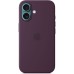 Чохол до мобільного телефона Apple iPhone16 Silicone Case with MagSafe - Plum (MYY43ZM/A)