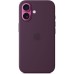 Чохол до мобільного телефона Apple iPhone16 Silicone Case with MagSafe - Plum (MYY43ZM/A)