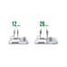 Підставка до ноутбука Ugreen LP258 Vertical Laptop Stand Silver (20471)