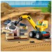 Конструктор LEGO City Будівельна вантажівка й кулястий кран-таран 235 деталей (60391)