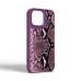 Чохол до мобільного телефона Harder Genuine Snake Apple iPhone 15 Pro Max Dark Purple (ARM76785)