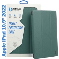 Чохол до планшета BeCover Soft Edge TPU mount Apple Pencil Apple iPad 10.9" 2022/24/11" 2025 Dark Green (708489)