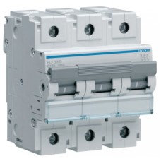 Автоматичний вимикач Hager 3-п. C 125А (10kA) (B) (HLF399S)