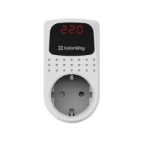 Реле напруги ColorWay DS2, white (CW-VR16-02D)