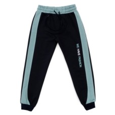 Штани дитячі Joi спортивні з лампасами (879-146G-blue)