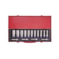 Набір головок KING TONY 1/2" шестигранних подовжених 15 шт. (4315MR)