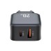 Зарядний пристрій XO L154 USB-C PD20W + USB-A QC3.0 Black (L154.black)