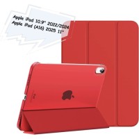 Чохол до планшета BeCover Tri Fold Hard Apple iPad 10.9" (2022/2024)/iPad (А16) 2025 11" Red (713320)