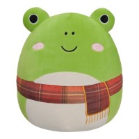 М'яка іграшка Squishmallows Жабка Венді у шарфі 30 см (SQCR04157)