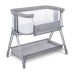 Ліжечко Lionelo приставне Luna Grey Concrete (LO-LUNA GREY CONCRETE)
