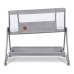 Ліжечко Lionelo приставне Luna Grey Concrete (LO-LUNA GREY CONCRETE)