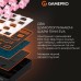 Клавіатура GamePro MK130 V2 Infinity QLAB Sakura Linear RGB USB UA Black (MK130-V2-B-QS)