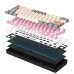Клавіатура GamePro MK130 V2 Infinity QLAB Sakura Linear RGB USB UA Black (MK130-V2-B-QS)
