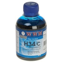 Чорнило WWM HP № 22/134/136 (8766/9361) cyan (H34/C)
