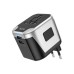 Мережевий фільтр живлення HOCO AC5 1 роз, 2 USB, 1,5м, Black/Gray (AC5ABG)