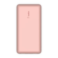 Батарея універсальна Belkin 20000mAh 15W, Dual USB-A, USB-C Rose Gold (BPB012BTRG)