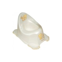 Горщик Tega Baby Teddy Bear з музикою антиковзкий white pearl (PO-046-118)