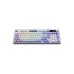 Клавіатура Ajazz AK980 Clear Sky Switch Purple RGB USB/Wireless/Bluetooth UA Purple (AK980-CS-PWB)